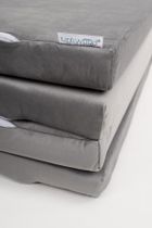 tupti.wood, mata piankowa, kwadrat, szara