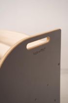 tupti.wood, Smart, biblioteczka, regał montessori, szara