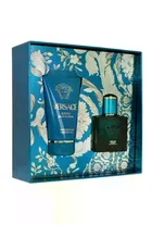 Versace, Eros Pour Homme, zestaw: woda toaletowa, 30 ml + żel pod prysznic, 50 ml