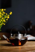 Vialli Design, Eva, zaparzacz do herbaty, srebrny, 800 ml, 1630