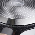 Vilde, Black&Wood, patelnia do naleśników, granitowa, 26 cm