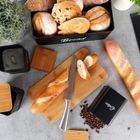 Vilde, chlebak z pojemnikami, metalowy, 4 elementy