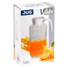 Vilde, dzbanek szklany z pokrywką wąski do lodówki, 1,8 l