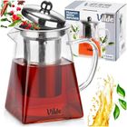 Vilde, dzbanek z zaparzaczem do herbaty, żaroodporny, szklany, 730 ml