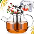 Vilde, dzbanek z zaparzaczem do herbaty, żaroodporny, szklany, 850 ml