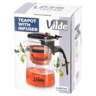 Vilde, dzbanek z zaparzaczem spustowym do herbaty, szklany, 680 ml