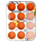 Vilde, forma do muffinek, z foremkami silikonowymi, grafitowa, 13 elementów