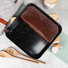 Vilde, forma do pieczenia, rozpinana, granitowa, 28-28-6,8 cm