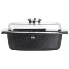 Vilde, Granitica, brytfanna granitowa z pokrywką, 5,4l, 39-22-17,5 cm