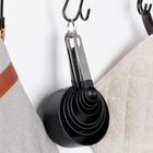 Vilde, miarki kuchenne, czarne, 8 szt.