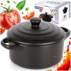 Vilde, miseczka do zapiekania, porcelanowa z pokrywką, 450 ml