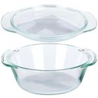 Vilde, naczynie żaroodporne z pokrywką, szklane, 1,4 l+430 ml