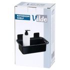 Vilde, półka pod prysznic, przyklejana, 23,5-13,5-11,5 cm