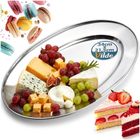 Vilde, półmisek stalowy, owalny, 34-21,5 cm