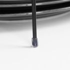 Vilde, rozsuwana półka kuchenna metalowa czarna, 34.5-48 cm