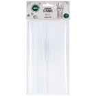 Vilde, słomki do napojów, przezroczyste, 50 szt., 22 cm