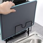 Vilde, suszarka na naczynia, czarna dwupoziomowa, 51.5-24.5-33 cm