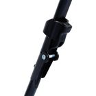 Vilde, suszarka na pranie, metalowa i rozsuwana, czarna, rozmiar XXL, 108-182 cm