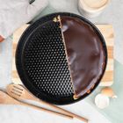 Vilde, tortownica rozpinana, granitowa, 28 cm