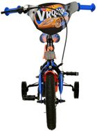 Volare, Hot Wheels, rower, czarno-niebieski, 12"