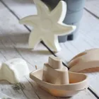 Wader, Biszkoptowa Chmurka, Zamek, zestaw do piasku, 6 elementów