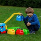 Wader, Magic Truck Basic, ciężarówka z kontenerami do recyclingu