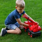 Wader, Middle Truck, dźwig, czerwony