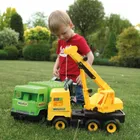 Wader, Middle Truck, dźwig, żółty