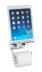 Wenko, uchwyt na papier toaletowy z półką na tablet, smartfon, 2w1