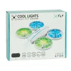 X-Fly, Cool Lights, dron zdalnie sterowany, biały