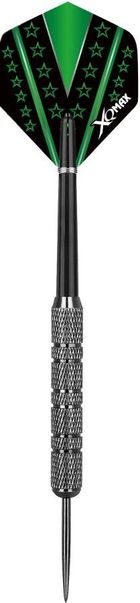 Xqmax, rzutki lotki metalowe dart, 3 szt., czarne