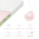 Yoonco, Wave, materac do łóżeczka dziecięcego, 120-60 cm