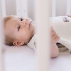 Zaffiro, Malaga, śpiworek do spania, muślinowy, TOG 1.5, vanilla, 0-6m