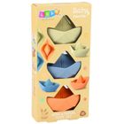 Zestaw gumowych łódek, zabawki do kąpieli, 3 szt.