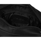 Zestaw, Torba listonoszka, Etui na klucze, czarny, skórzany, Peterson