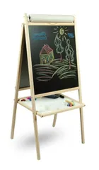 3toysm, tablica magnetyczna, dwustronna, drewniana