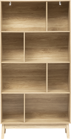 5five Simply Smart, Abana, regał na książki nieregularne półki wnęki, 80-30-160 cm