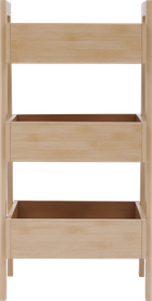 5five Simply Smart, Cane, regał z półkami z plecionką wiedeńską, 40-34,2-80 cm