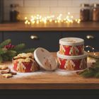 5five Simply Smart, okrągły pojemnik na ciastka, metal, 3 szt.