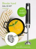 Adler, blender ręczny, 300W, AD 4617
