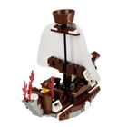 Alleblox, Pirat, klocki konstrukcyjne, 204 elementy