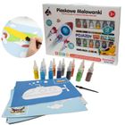 Askato, Genialny dzieciak, piaskowa malowanka pojazdy