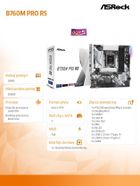 ASRock, płyta główna, B760M Pro RS s1700 4DDR5 DP/HDMI mATX