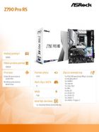 ASRock, płyta główna, Z790 PRO RS s1700 4DDR5 HDMI/DP M.2 ATX