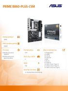 Asus, płyta główna, PRIME B860-PLUS-CSM