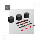 Athler, Lion 20, zestaw hantli bitumicznych