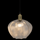 Atmosphera, Phylas, lampa wisząca, szklany klosz, 27,5 cm