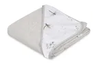 Babymatex, Maxi, niemowlęce okrycie kąpielowe frotte, szare, 100-100 cm
