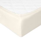Babymatex, prześcieradło jersey z gumą, ecru, 60-120 cm