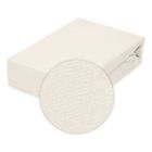 BabyMatex, prześcieradło z gumką, jersey, ecru, 70-140 cm